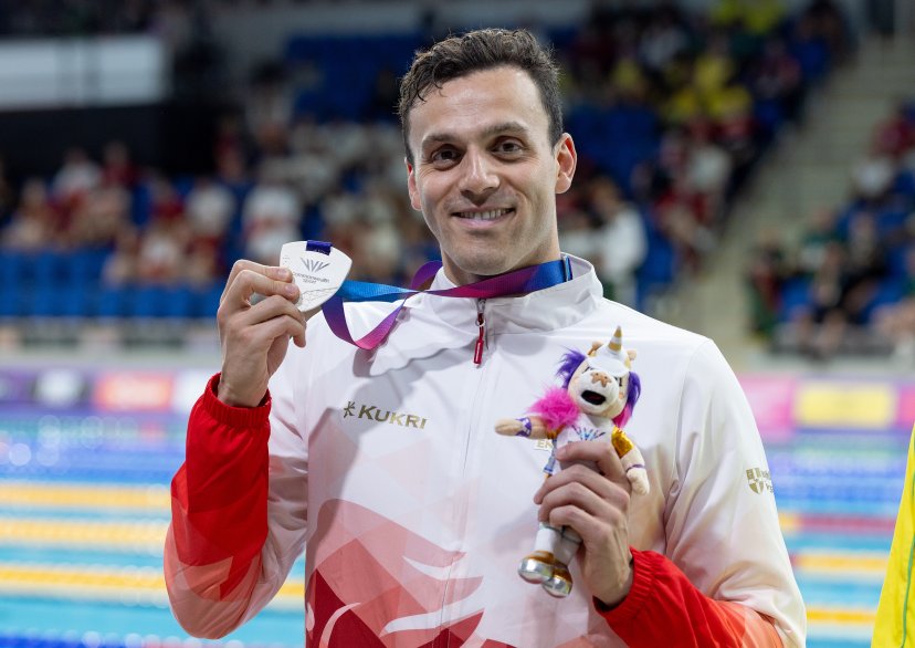 Silver treble for England as Guy and relay team shine