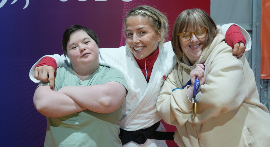 Team England Athletes Help Local Residents Build Confidence Through Sport