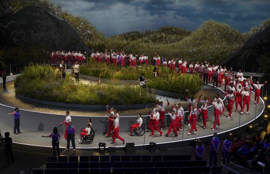 Team England athletes take centre stage at Glasgow 2026 opening ceremony