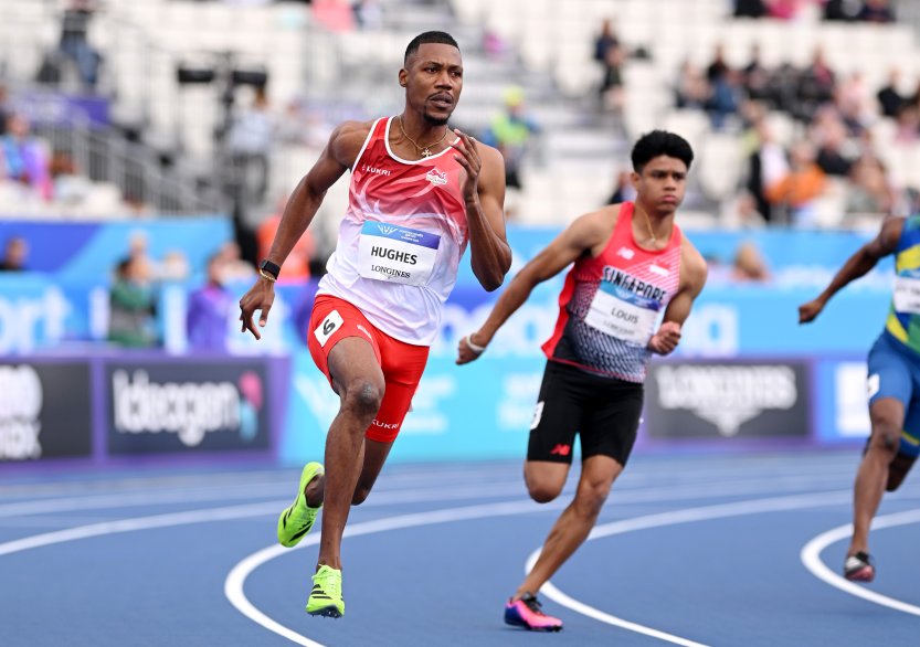 Hughes eases through to semis on strong morning for Team England athletes