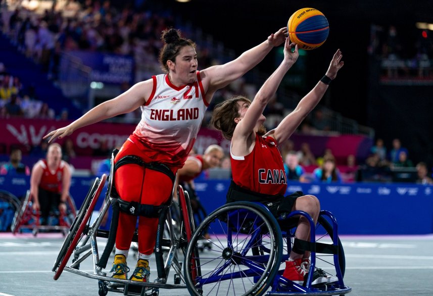 England's wheelchair basketballers strengthen medal case