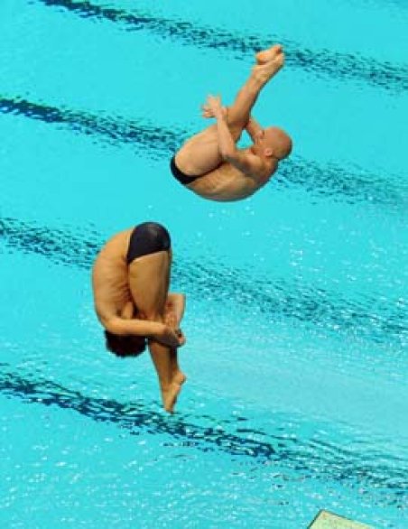 Diving: England pair drop short of medals