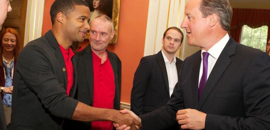 Team England Athletes received at No 10 Downing Street 