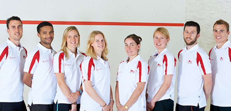World champions named in England's squash team