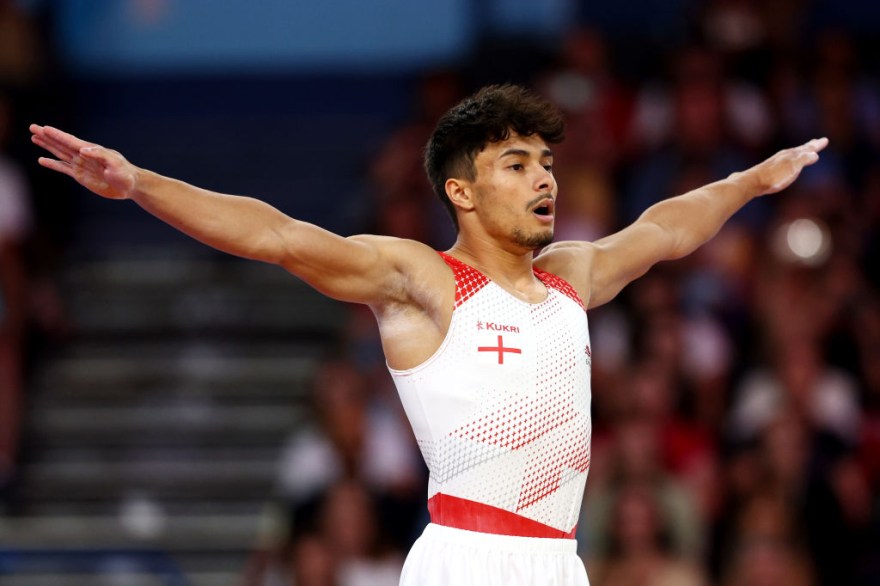 Gold rush for England's gymnasts