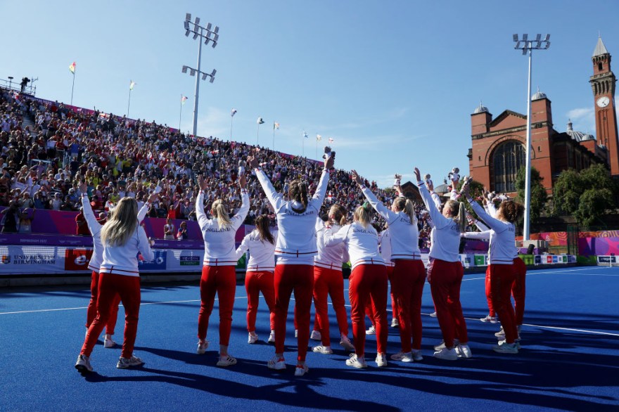 Euphoria as England win first ever hockey gold