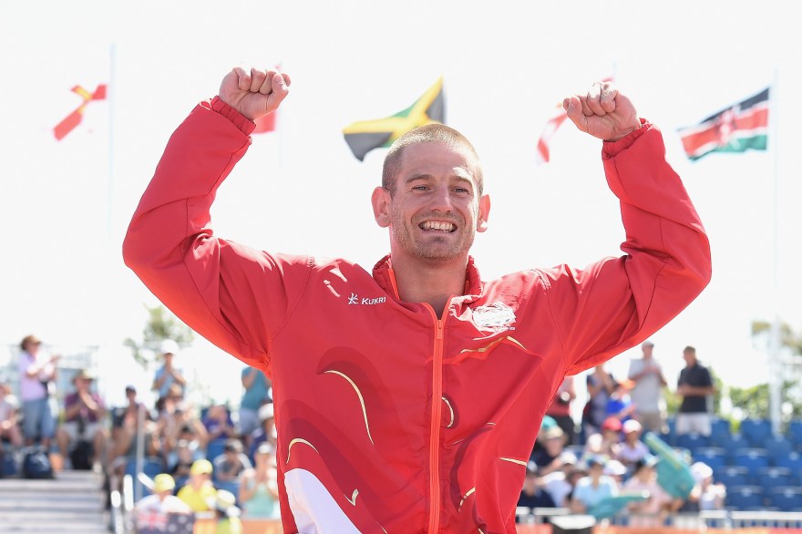 Double gold for English duo in first ever Commonwealth Games Para Triathlon 