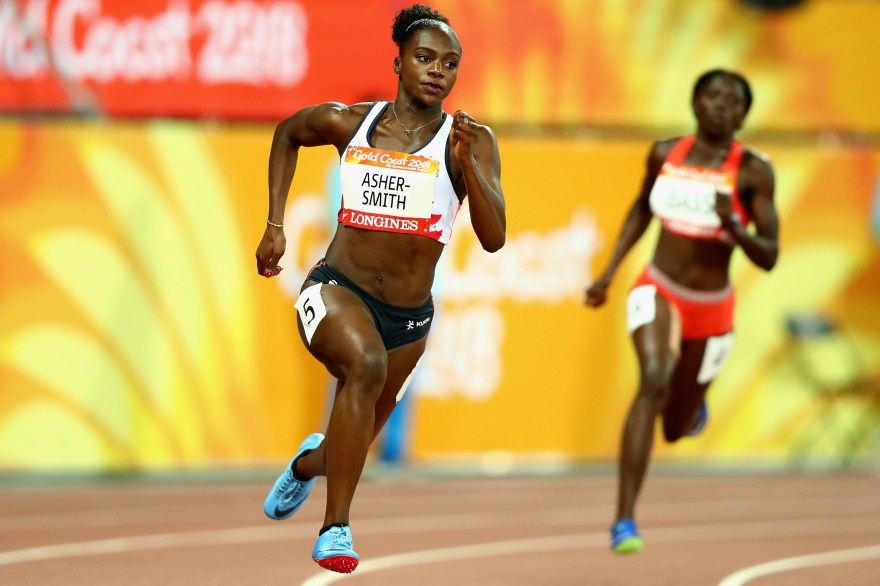 Asher-Smith withdraws through injury and Ashleigh Nelson joins