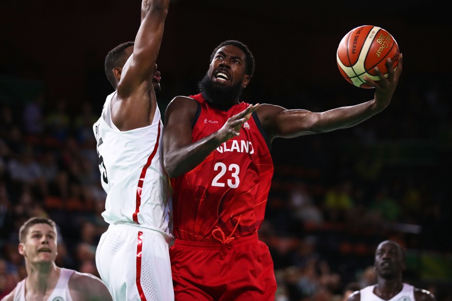 Orlan Jackman tests himself at Wheelchair Basketball