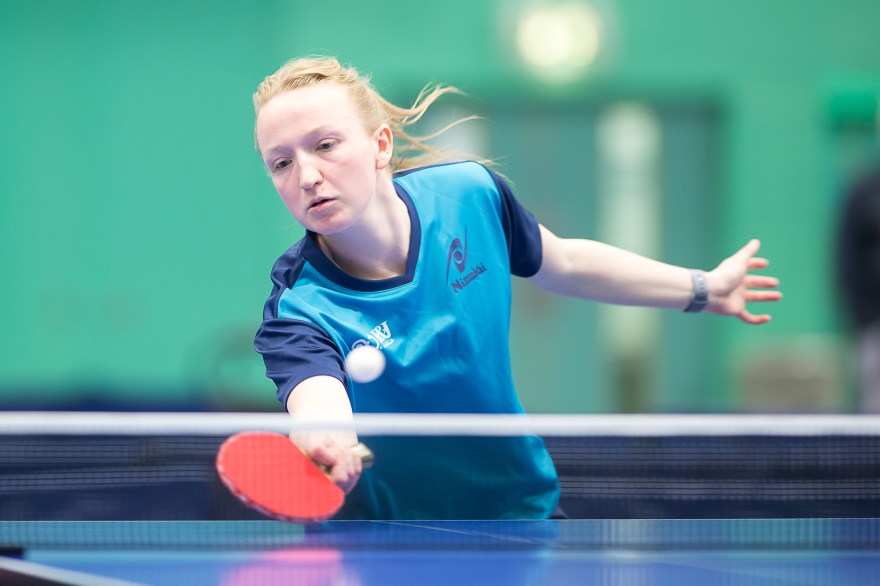 Emily Bolton joins Team England table tennis team