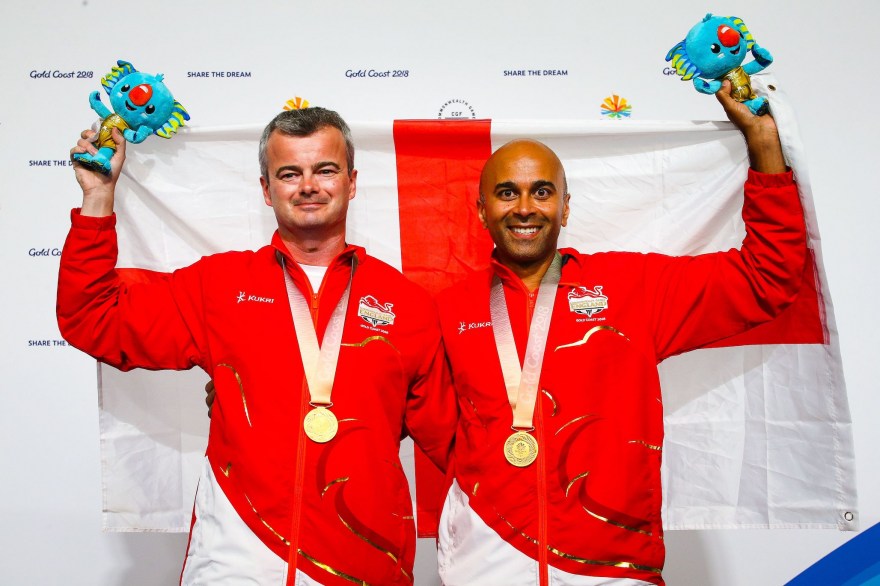 First gold of day 6 for Team England