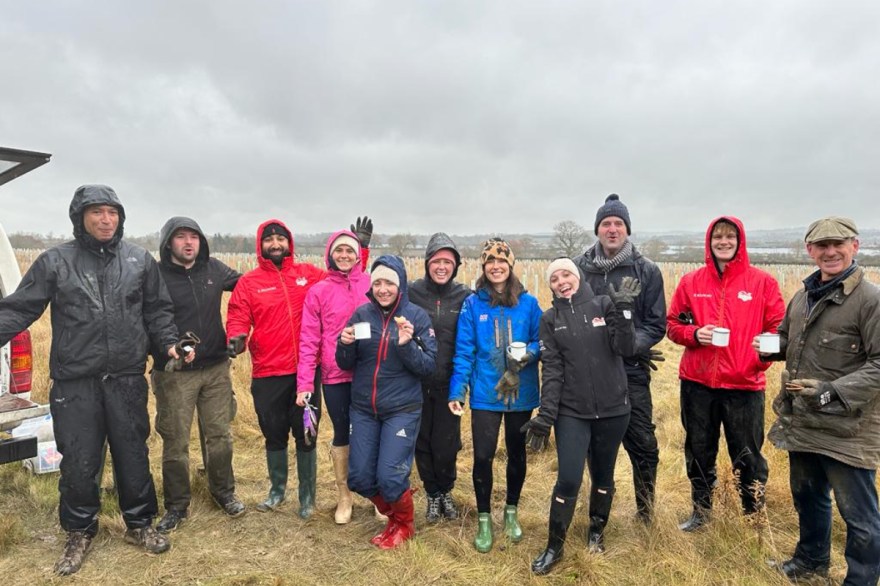 Commonwealth Games England staff take part in sustainable tree planting initiative