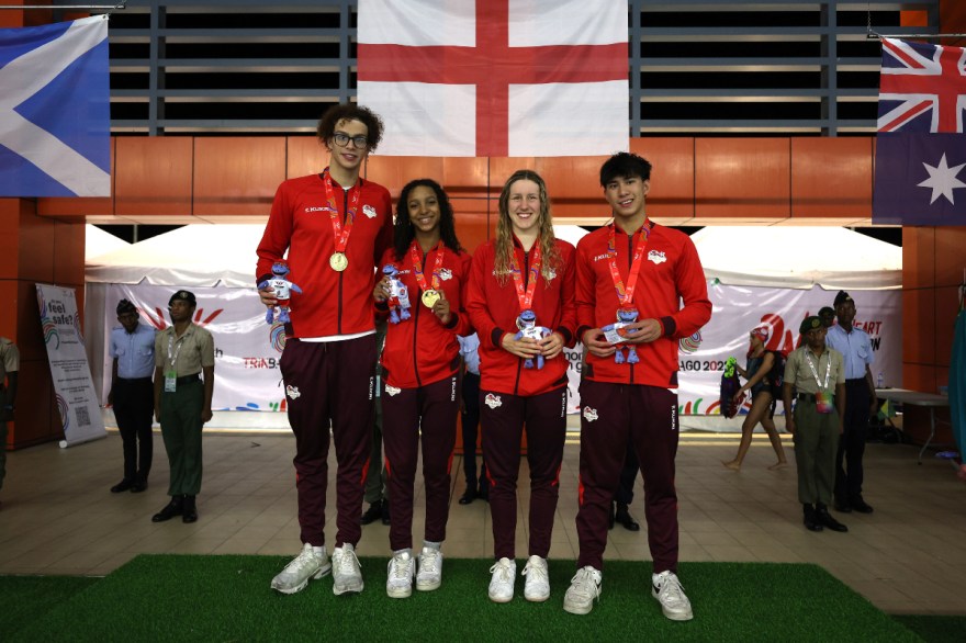 Trinbago 2023: The swimmers behind mixed 4x100m freestyle gold