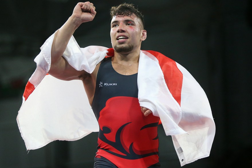 Commonwealth bronze medallist Syerus Eslami joins Team England Wrestling squad for Birmingham 2022