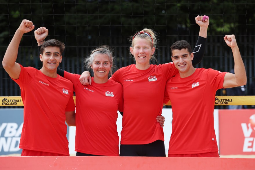Team England Beach Volleyball pairs victorious at selection tournament