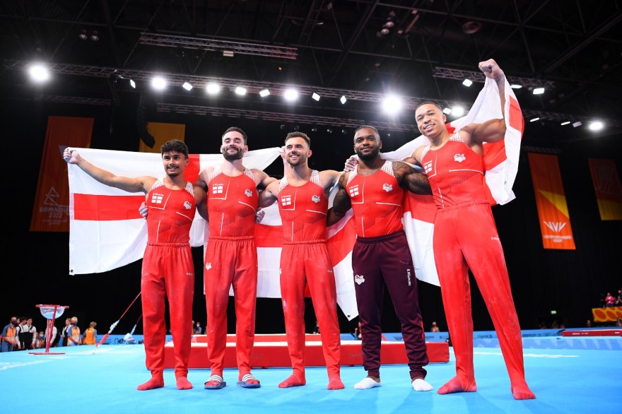 Hometown hero Fraser leads men's artistic gymnastics team to historic gold