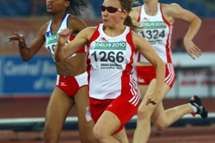 Athletics: England's Katrina Hart voted IPC `Athlete of the Month'