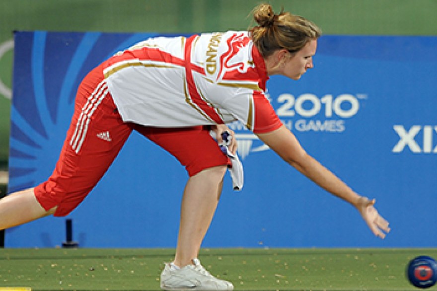 England name lawn bowls squad